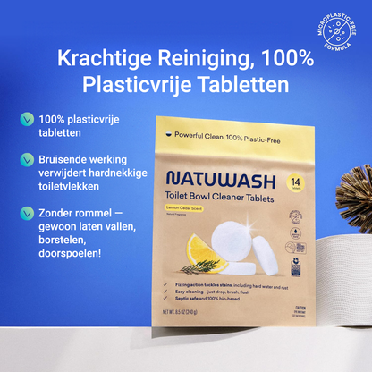 NATUWASH WC-Reiniger Tabletten