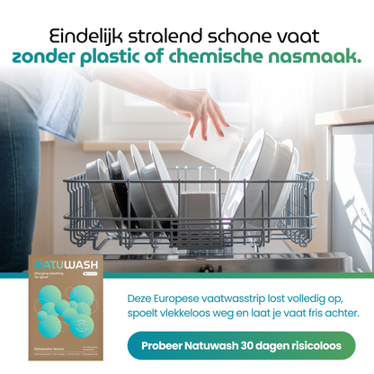 Milieuvriendelijke Vaatwas strips