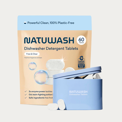 Natuwash Geschirrspültabs – geeignet für alle Geschirrspüler