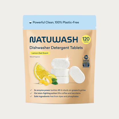 Natuwash Geschirrspültabs – geeignet für alle Geschirrspüler