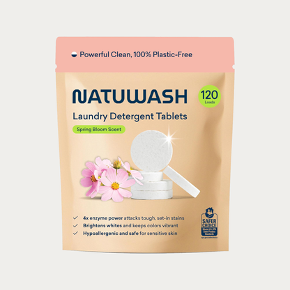 NATUWASH Wasmitteltabletten – geeignet für alle Waschmaschinen